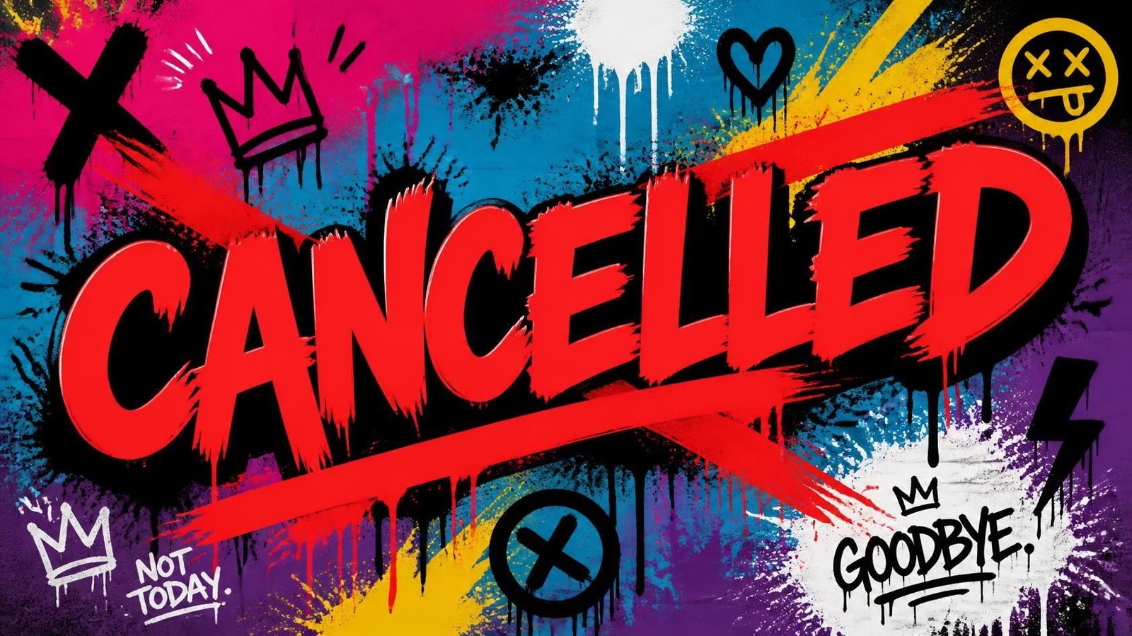 cancelled artinya