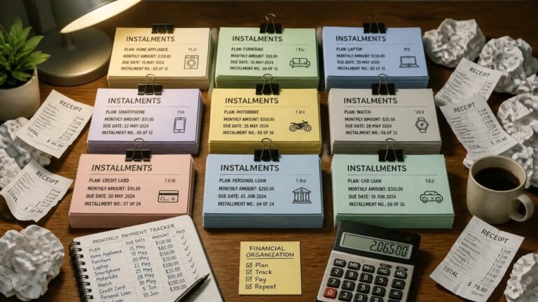 instalments or installments